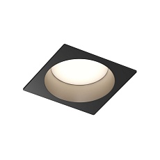 Встраиваемый влагозащищенный светильник Denkirs Deep DK3104-BK 1