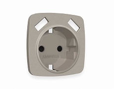 Лицевая панель розетки AMBRELLA VOLT OP3690