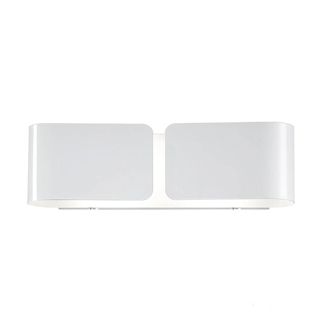 Настенный светильник Ideal Lux Clip AP2 Small Bianco 014166 изображение 1 Настенный светильник Ideal Lux Clip AP2 Small Bianco 014166 Фото № 1