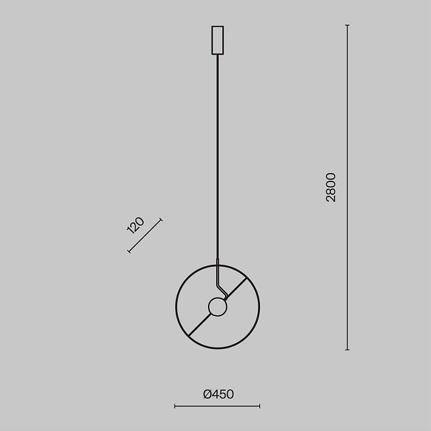 Подвесной светодиодный светильник Maytoni Reflex MOD154PL-L6W3K изображение 3 Подвесной светодиодный светильник Maytoni Reflex MOD154PL-L6W3K Фото № 3