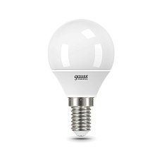 Лампа светодиодная Gauss E14 12W 4100K матовая 53122 1