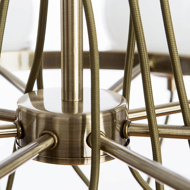 Подвесная люстра Arte Lamp Bergamo A2990LM-8AB Фото № 4