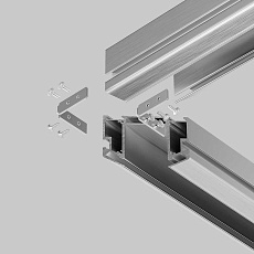 Крепление Maytoni Technical Magnetic track system Exility TRA034ICL-MP 2