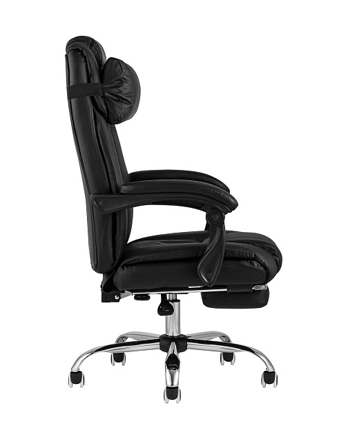 Кресло руководителя TopChairs Royal черное D-402 black изображение 3 Кресло руководителя TopChairs Royal черное D-402 black Фото № 3