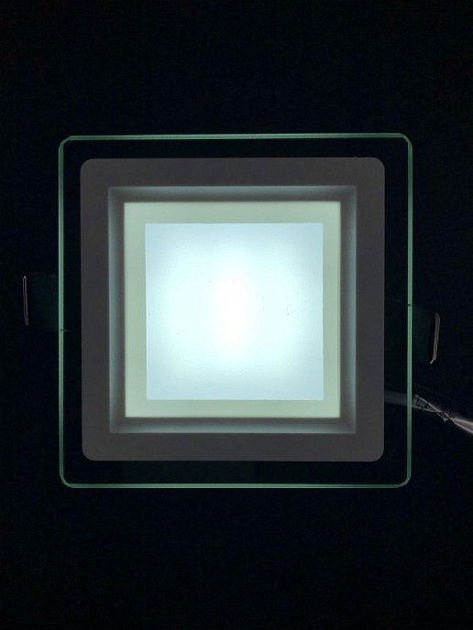 Встраиваемый светодиодный светильник Elvan VLS-705SQ-6W-WW-Wh фото 8