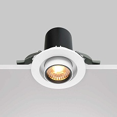 Встраиваемый светодиодный спот Maytoni Technical Hidden DL045-01-10W3K-W 3