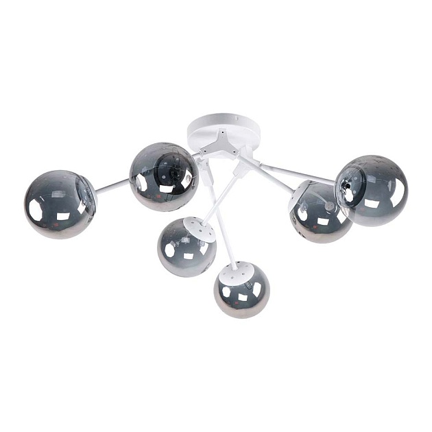 Потолочная люстра ЭкономСвет 10144/6WT SM изображение 1 Потолочная люстра ЭкономСвет 10144/6WT SM Фото № 1