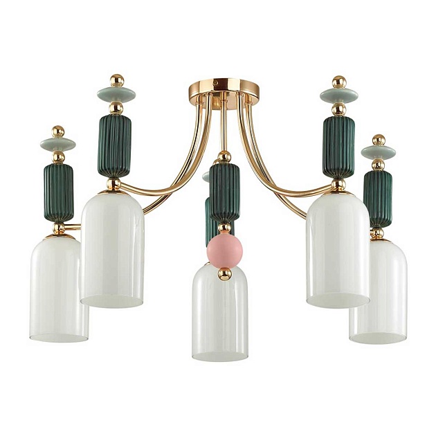 Потолочная люстра Odeon Light Classic Candy 4861/5C ⚡ — купить с ...