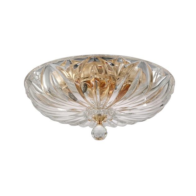 Потолочный светильник Crystal Lux Denis D400 gold Фото № 1