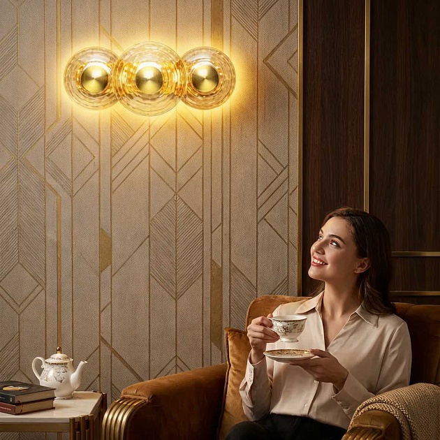 Бра Citilux Jantar CL240333 изображение 11 Бра Citilux Jantar CL240333 Фото № 11