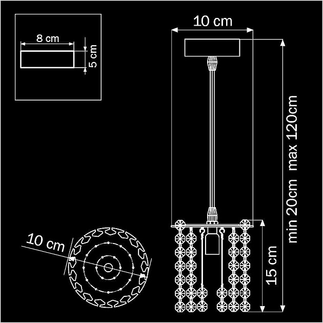 Подвесной светильник Lightstar Cristallo 795314 изображение 2 Подвесной светильник Lightstar Cristallo 795314 Фото № 2