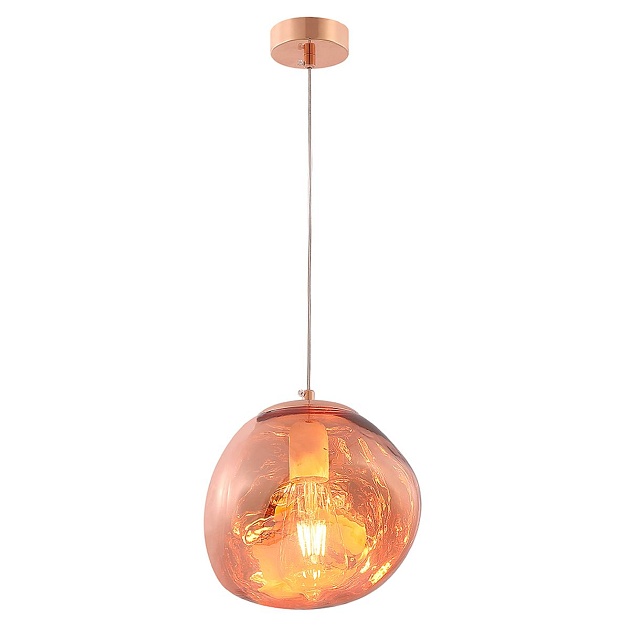 Подвесной светильник Crystal Lux Malaga SP1 D200 Cooper Фото № 1