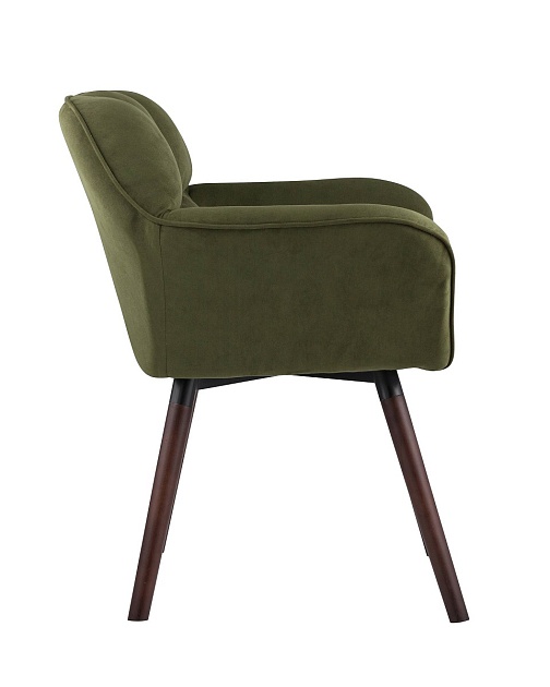 Кресло Stool Group Брайан замша хаки BRUYNE HY-53 Фото № 3