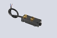 Питание для накладного шинопровода Crystal Lux CLT 0.205 02 L2000 BL