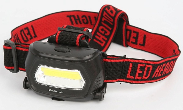 Налобный светодиодный фонарь Ultraflash Headlite аккумуляторный 75х53 145 лм LED5359 13803 фото 