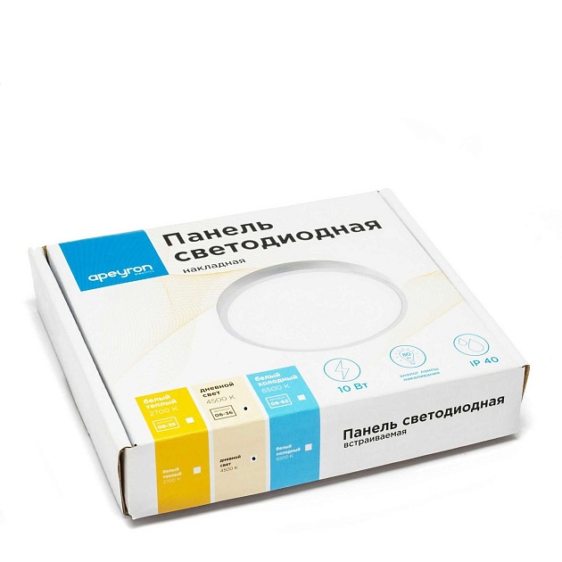 Светодиодная панель Apeyron 06-36 изображение 4 Светодиодная панель Apeyron 06-36 Фото № 4