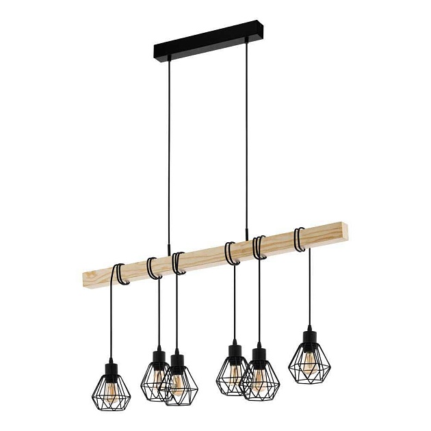 Подвесной светильник Eglo Townshend 5 44076 изображение 1 Подвесной светильник Eglo Townshend 5 44076 Фото № 1