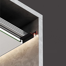 Стеновой профиль Flexy с теневым зазором 15,5 мм для однослойных гипсокартонных потолков 8900 GIPS EURO 01 9005 2