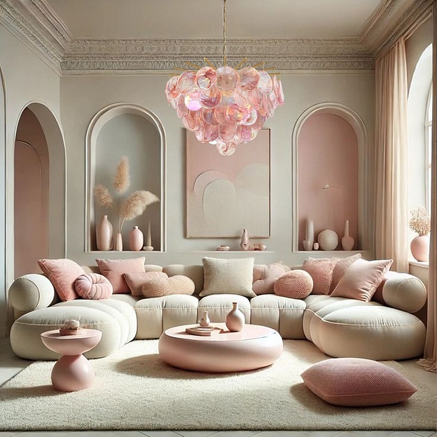Подвесная люстра Loft IT Lolly 10492/600 Pink изображение 7 Подвесная люстра Loft IT Lolly 10492/600 Pink Фото № 7