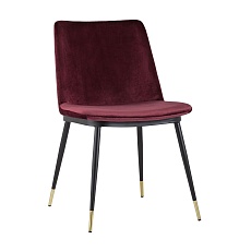 Кухонный стул Stool Group Мелисса велюр бордо FDC8028 RED FUT-66