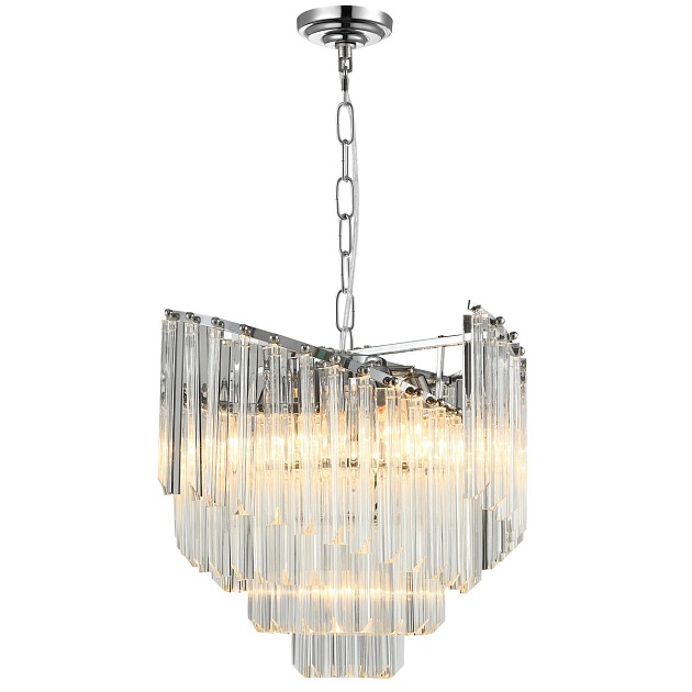 Подвесная люстра Natali Kovaltseva Majestic 81433/8C Chrome Фото № 1