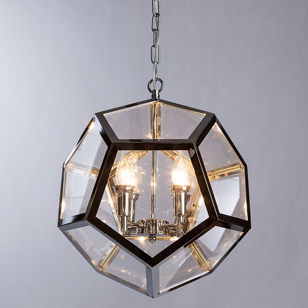 Подвесная люстра Divinare Poliedro 2020/02 SP-4 изображение 5 Подвесная люстра Divinare Poliedro 2020/02 SP-4 Фото № 5