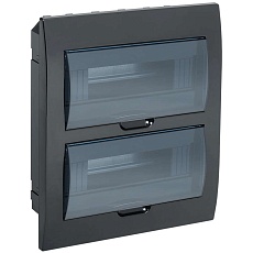 KREPTA 3 Корпус пластиковый ЩРВ-П-24 IP41 черный IEK MKP12-V-24-41-K02