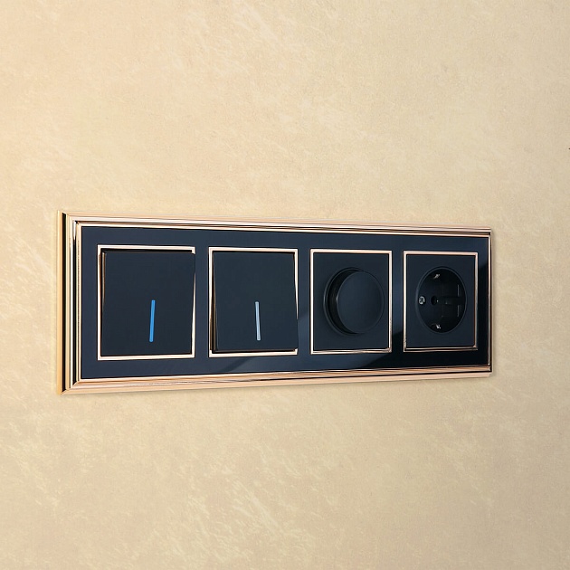 Диммер Werkel черный матовый W1142008 4690389156779 изображение 6 Диммер Werkel черный матовый W1142008 4690389156779 Фото № 6