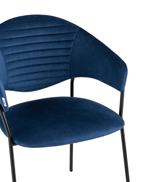 Кухонный стул Stool Group Алексис велюр синий AV 445-Cb-08 Фото № 2