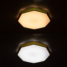 Потолочный светодиодный светильник Arte Lamp Kant A2659PL-1YL 1