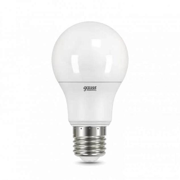 Лампа светодиодная Gauss E27 7W 4100K матовая 23227A Фото № 3