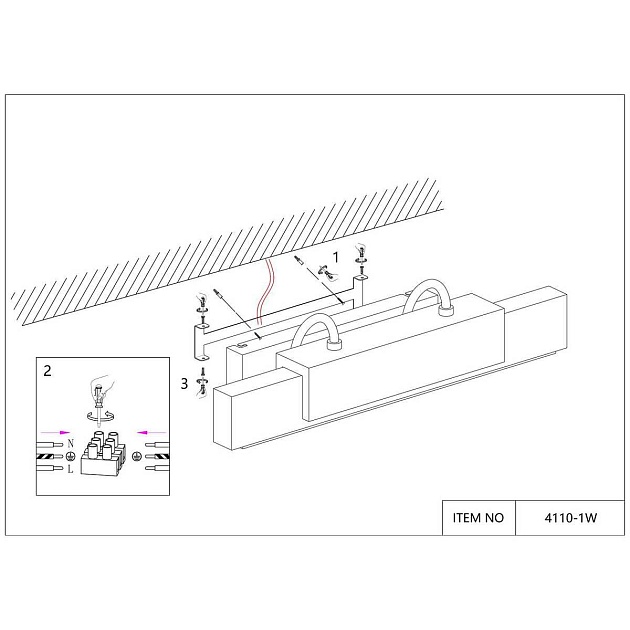 Бра Favourite Magestic 4110-1W изображение 2 Бра Favourite Magestic 4110-1W Фото № 2