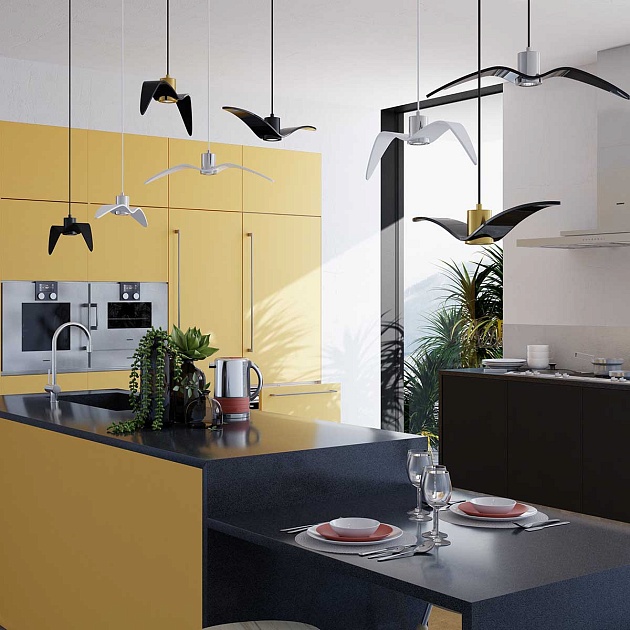 Подвесной светильник Odeon Light Pendant Birds 4901/1A Фото № 7