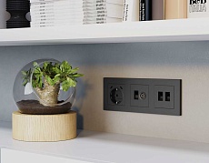 Лицевая панель AMBRELLA VOLT ALFA AP9121 2