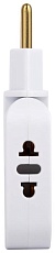 Разветвитель электрический ЭРА SPF-2-FL-USBC поворотный на 2 розетки + 2USB A+C 10А белый Б0069090 5