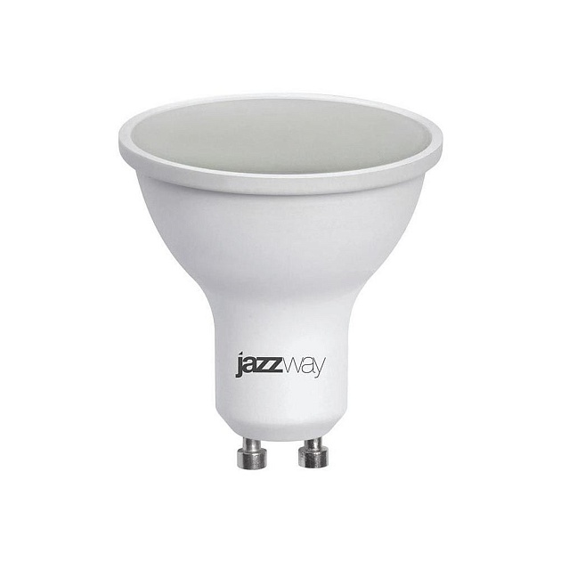 Лампа светодиодная Jazzway GU10 9W 3000K матовая 2859693A фото 