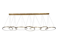 Подвесная люстра Newport 15207N/S brass М0071011