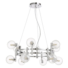 Подвесная люстра Crystal Lux Luxury SP12 Chrome 3