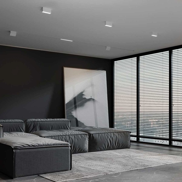 Потолочный светодиодный светильник Elektrostandard Block 25109/LED a066995 Фото № 2