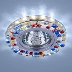 Встраиваемый светильник Elektrostandard 2195 MR16 SL/MLT зеркальный/мульти a036819 2