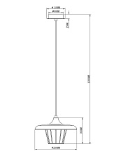 Подвесной светильник Moderli Alisa V2840-1P 4