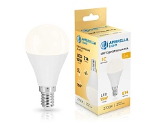 Лампа светодиодная Шар P45 13W 2700K Ambrella light Bulding 451313 1