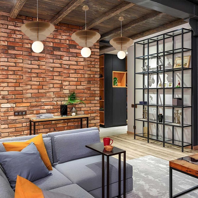 Подвесной светильник Crystal Lux UVA SP1.3 BRASS Фото № 4