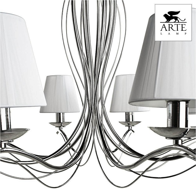 Подвесная люстра Arte Lamp Domain A9521LM-8CC Фото № 3