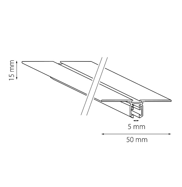 Шинопровод встраиваемый Lightstar Linea 506327 Фото № 2