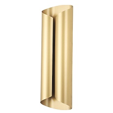 Настенный светодиодный светильник Crystal Lux Selene AP20 Led Brass