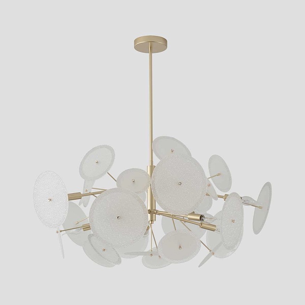 Люстра Crystal Lux DANDELION SP10 GOLD Фото № 1