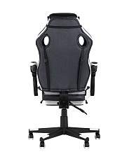 Игровое кресло Stool Group Virage черное с белым BURGENDY YKC 3