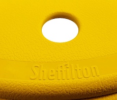 Табурет Sheffilton SHT-S36 желтый/черный 8077259302 2