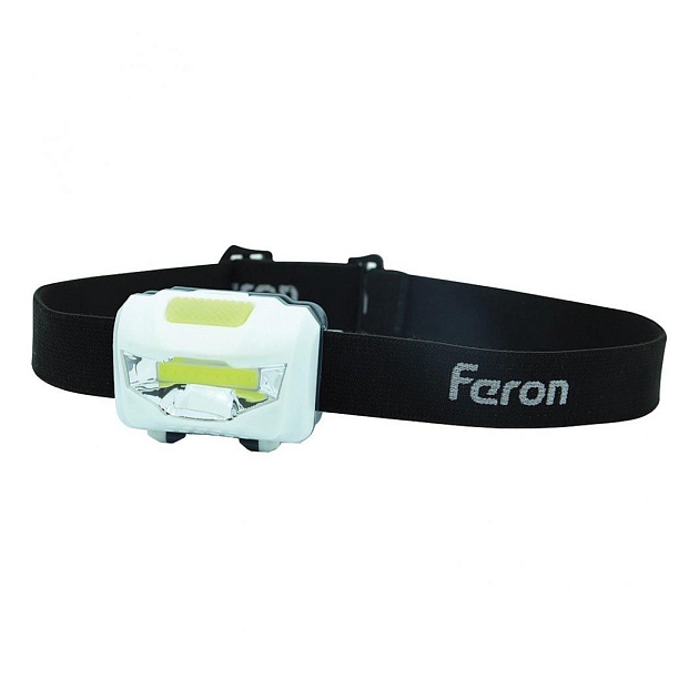 Налобный светодиодный фонарь Feron TH2300 на батарейках 60х40 120 лм 41679 фото 